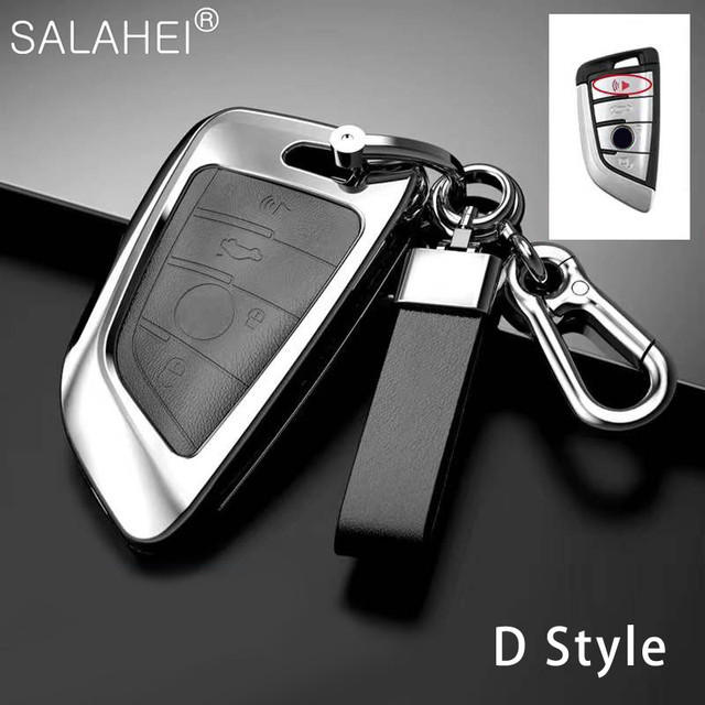 Zinc Alloy Car Key Case Cover For BMW X1 X3 X4 X5 F15 X6 F16 G30 7 Series G11 F48 F39 520 525 G20 118i 218i 320i Car Accessories