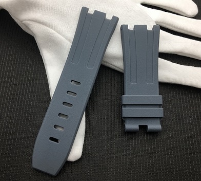 28mm Black Blue 15703 Nature Rubber Silicone Watchband Men Watch Strap Band for AP Watch Audemars & Piguet Strap Logo Tools