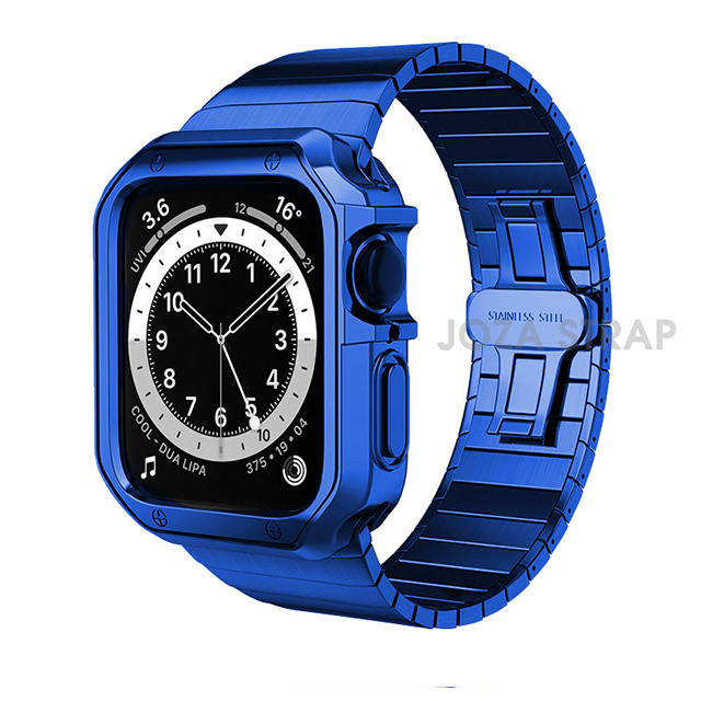 Top watch case for Apple Watch SE 38mm 42mm shell plating hard PC protective case for Apple Watch Series 7 6 5 4 iWatch 40mm 44mm