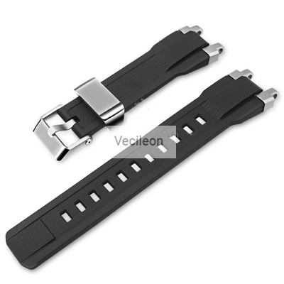 High Level Genuine Resin Watch Strap For MTG-B1000 G1000 Watch Adjustment Accessories Strap Adapters Screws With Tools