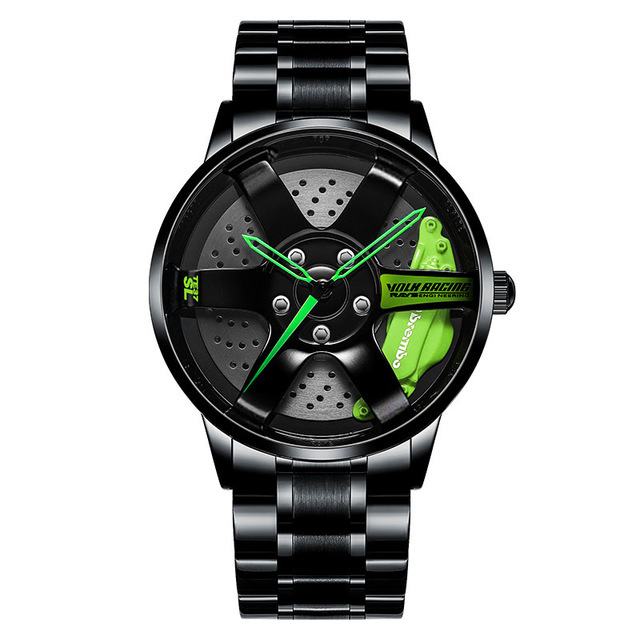 NIBOSI 2020 New Custom Design Car Frame Hub Men Watches Luxury Waterproof Sport Quartz Watch Fashion Men Relogio Masculino