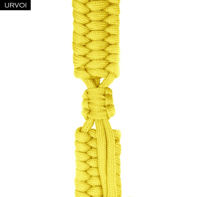 URVOI Parachute Lanyard Band for Apple Watch Series 7 6 SE 5 4 321 Stretch Buckle Rope Strap for iWatch outdoor Design 40 44mm