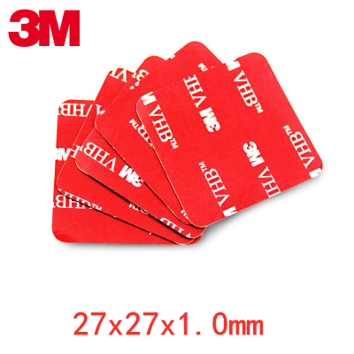 3M Super Strong VHB Double Sided Tape Waterproof No Trace Self Adhesive Acrylic Pad Two Sides Sticky for Car Home Office School