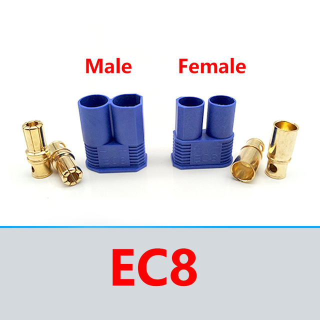 2/5/10 Pair XT60 XT90 EC2 EC3 EC5 EC8 t Plug Battery Connection Kit Male And Female Gold Plated Banana Plug For RC Parts