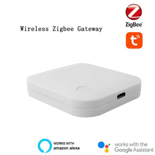 ZigBee 3.0 Smart Temperature Humidity Sensor Environment Detector System Work with Alexa Google Smart Home Life Tuya Gateway Hub