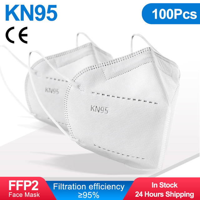 KN95 Mascarillas ffp2mascarillas Respirator Mask FFP2 Approved Mask 5 Layers Reusable FPP2 Mascarillas FP2 Face Masks Black KN 95 ffp3