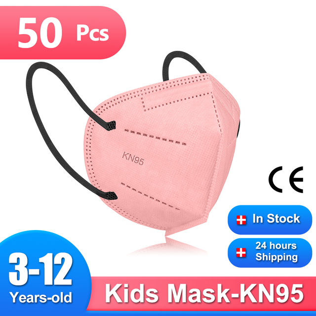 قناع أطفال من Morandi KN95 قناع FFP2 Mascarillas FPP2 معتمد وقاية صحية للأطفال قناع وجه CE masque enfant ffp2fan niños FP2