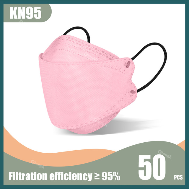 10-100pcs Fish Mask KN95 FFP2 Mascarillas FPP2 homology ada masks for adults disposable ffp2 respirator mask fpp2 colores kn95 masque