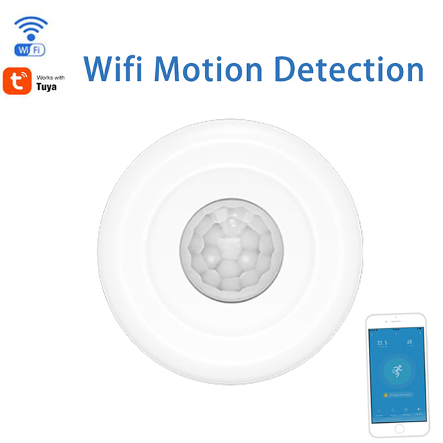 Home Security Products Personal Alarm 6pcs-kit Wifi Smoke Gas Detector Thermometer Motion Monitoring Door Friction Sensor