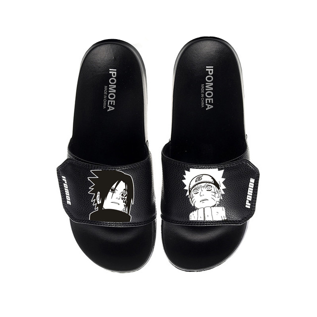 Unisex Anime Soft Bottom PVC Plain Buckle Slippers Babouche Sandals Slides