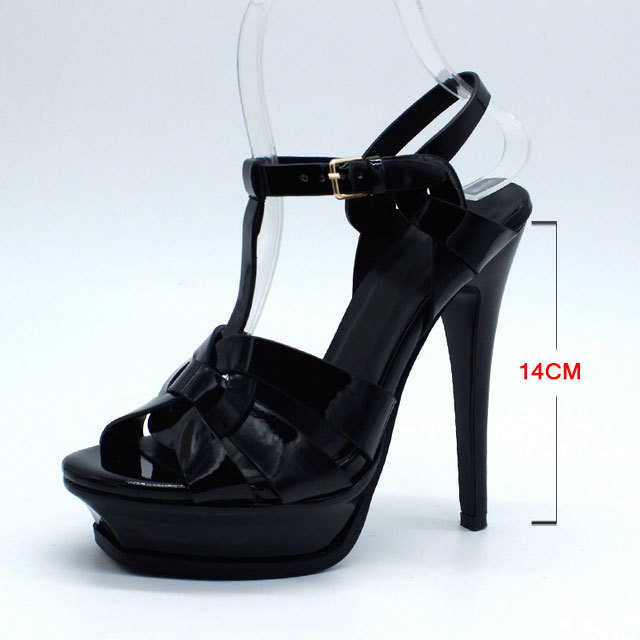 Cool Sept Genuine Leather High Heel Sandals Women Heels 10cm and 14cm Sexy Shoes Fashion Woman Shoe R4425 Hot Sale 33-40