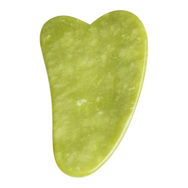 1pc heart shape spa massage beeswax gua sha scraping massage scraper face massager acupuncture board gusha face massager