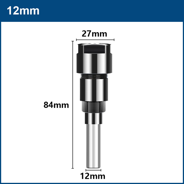 XCAN Router Bit Extension Rod 6/6.35/8/12/12.7mm Shank Wood Milling Cutter Tool Collet Holder Engraving Extension Machine