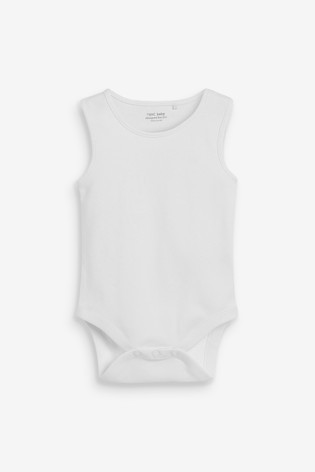 Baby 7 Pack Vest Bodysuits (0mths-3yrs)