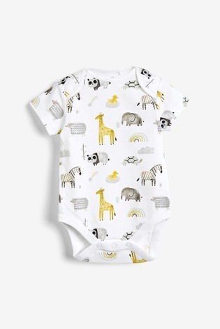 5 Pack Short Sleeve Bodysuits (0mths-3yrs)