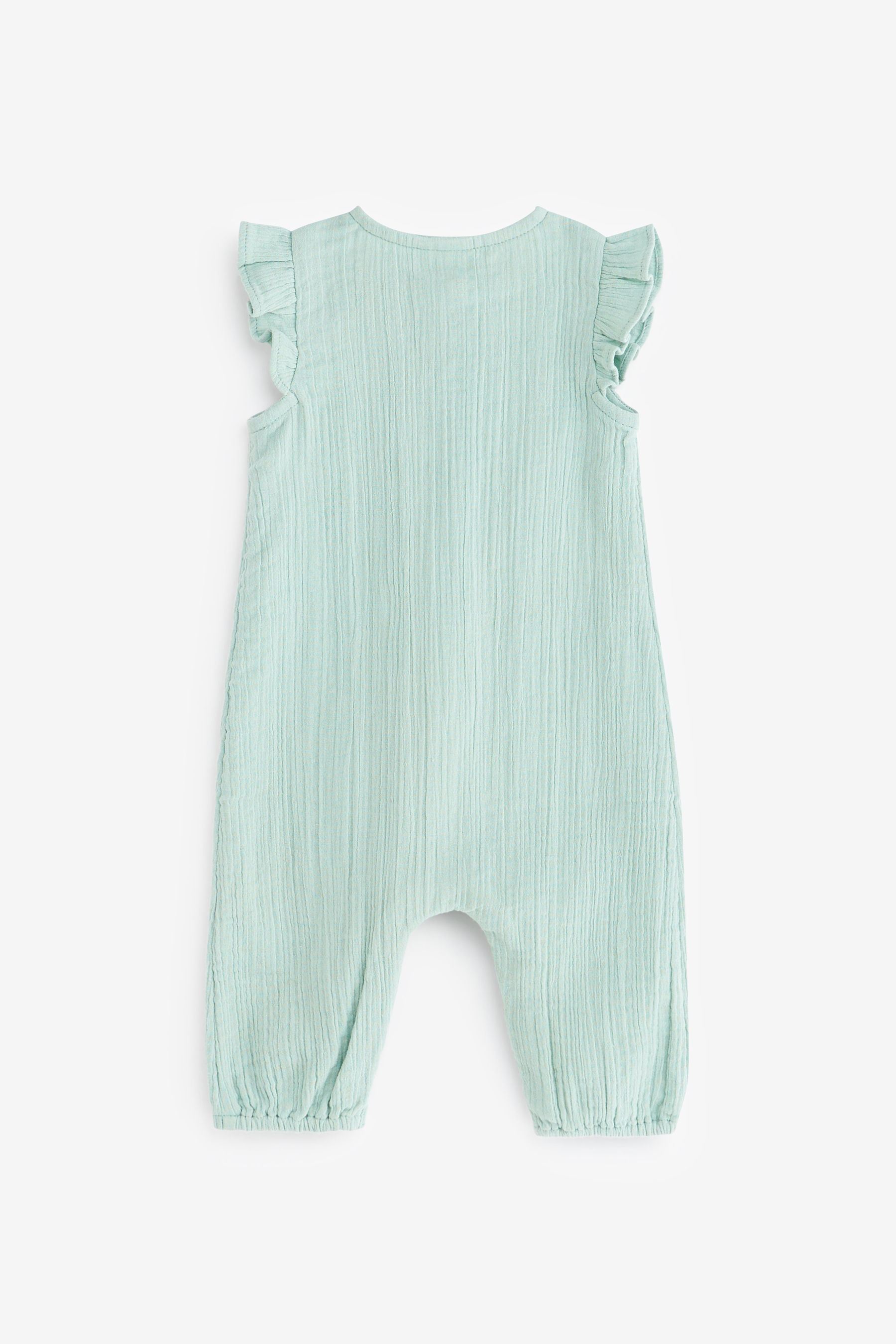 Baby Woven Crinkle Romper (0mths-2yrs)