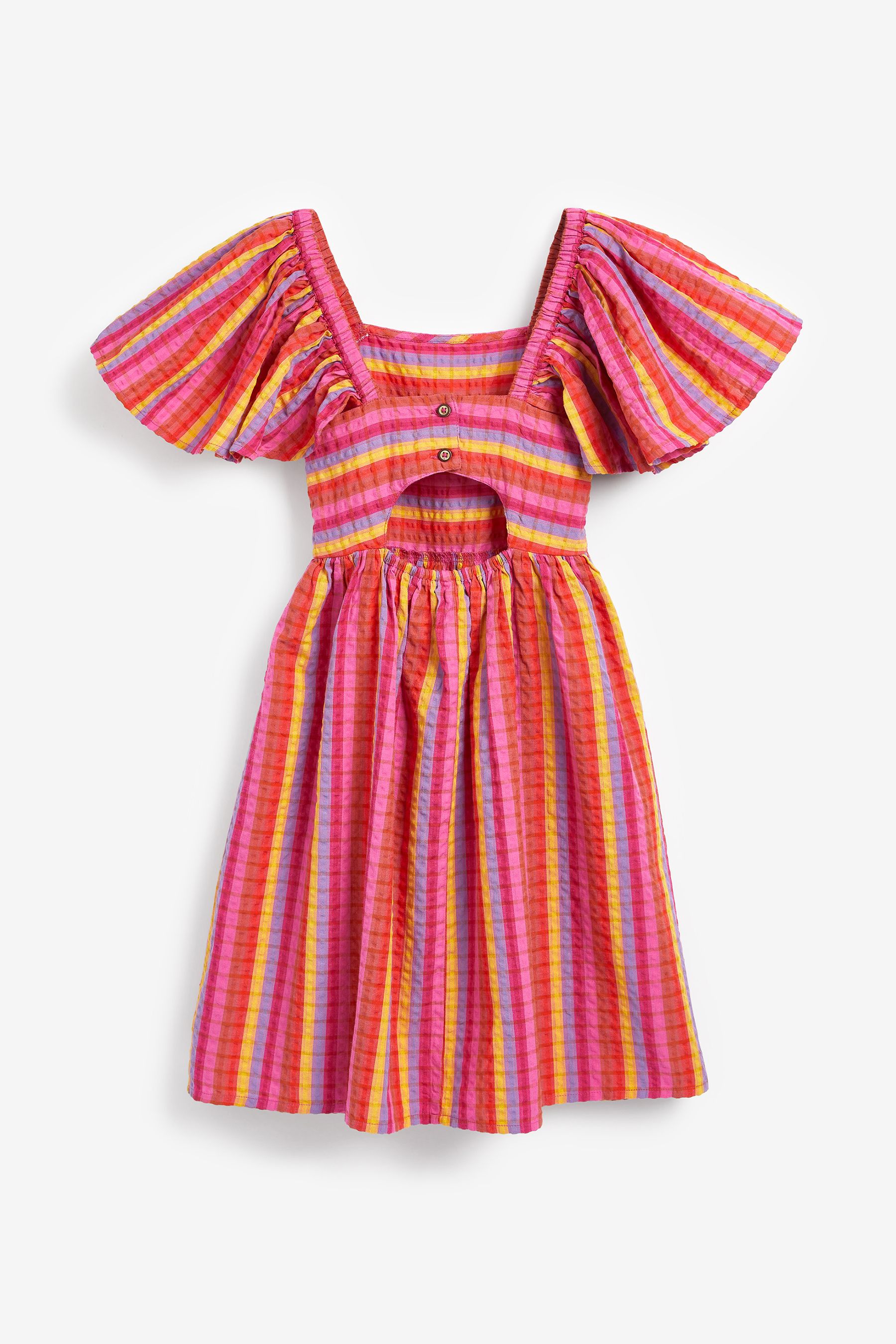 Angel Sleeve Dress (3-16yrs)