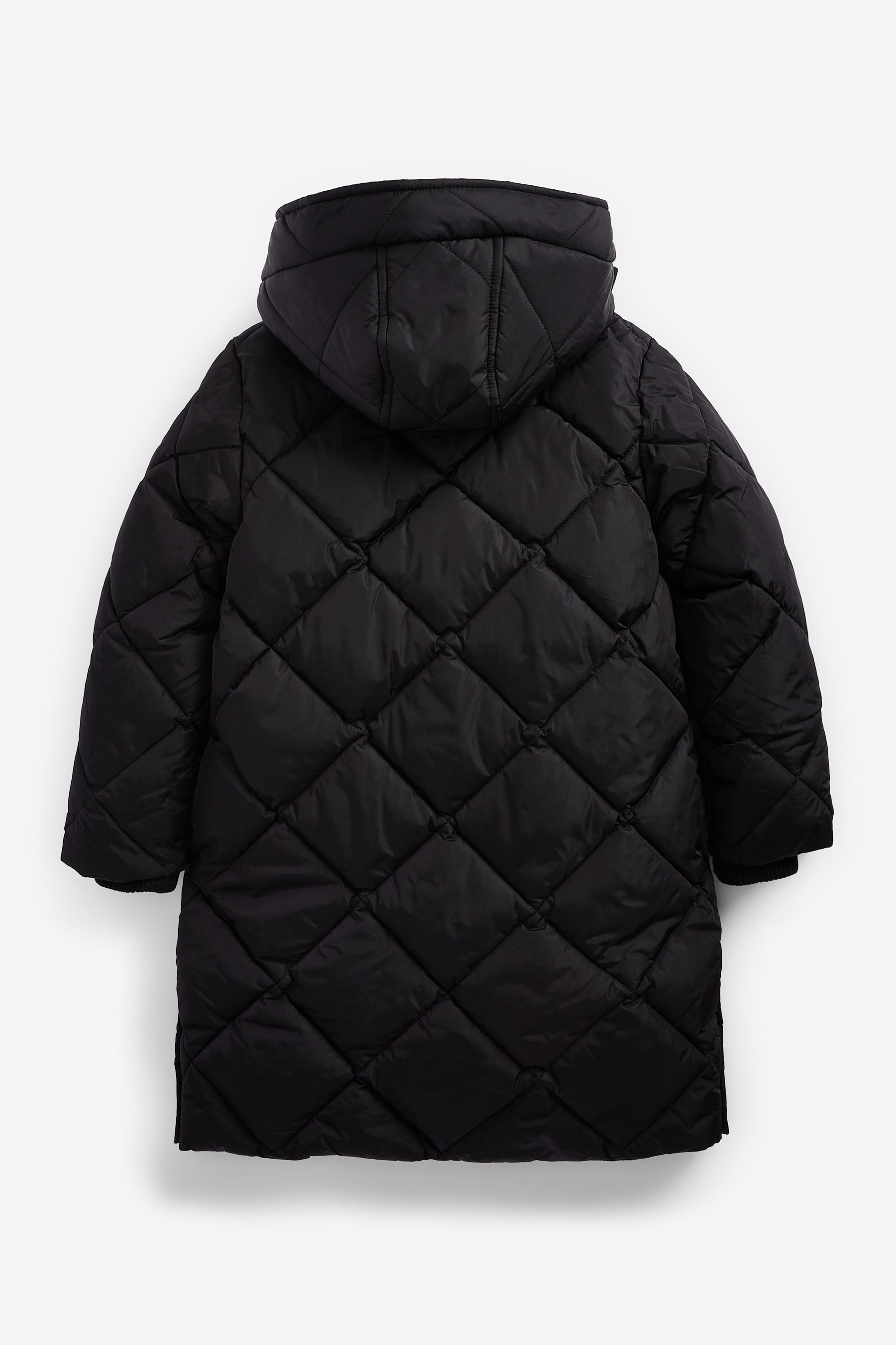 Shower Resistant Quilted Padded Coat (3-16yrs)