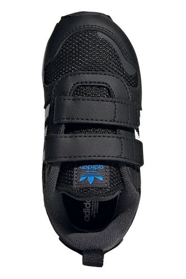 adidas Originals Black Zx Infant  Strap Trainers