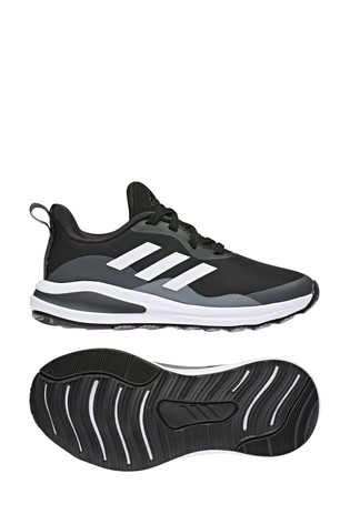 حذاء رياضي أسود Fortarun Youth + Junior من adidas