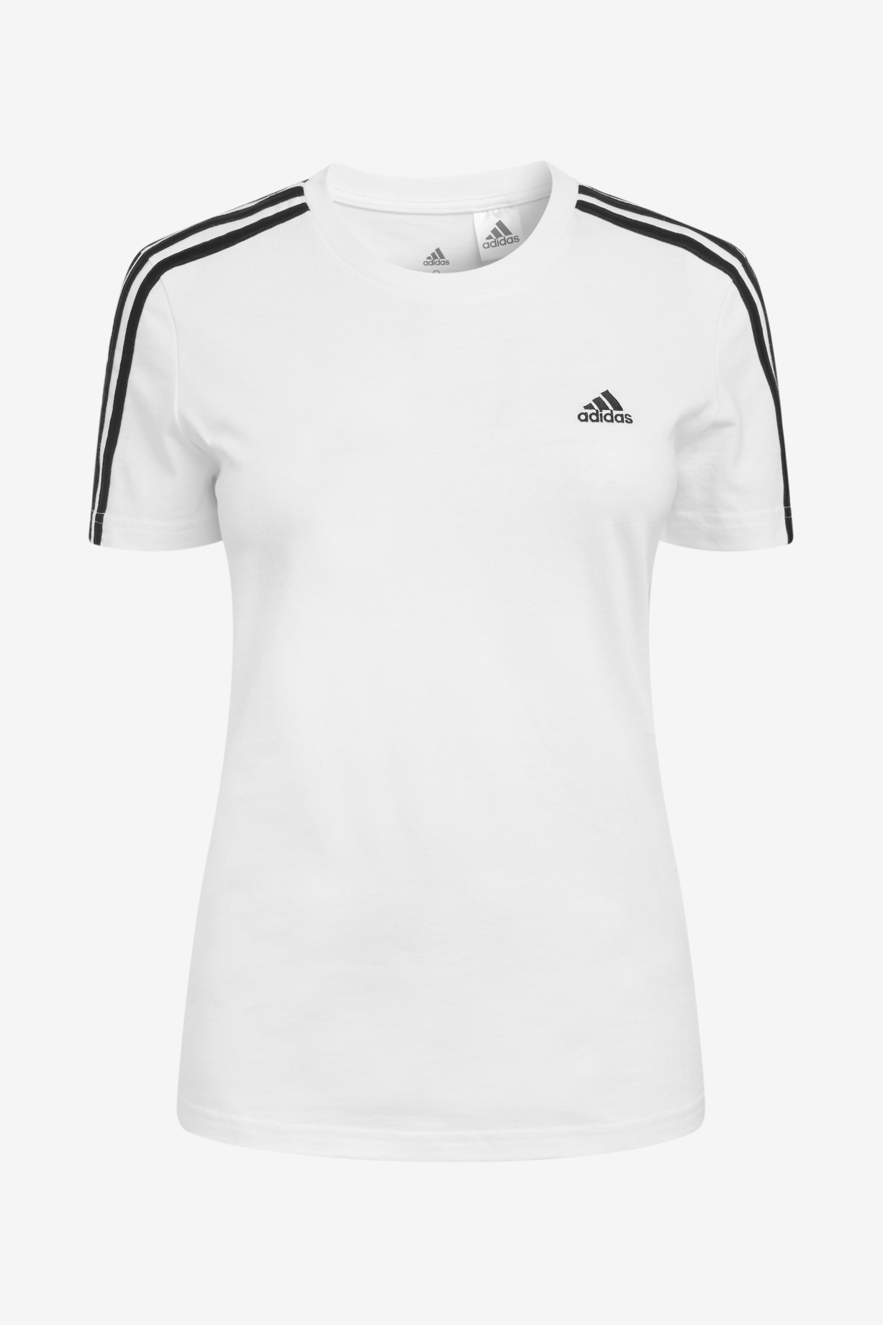 adidas 3 Stripe T-Shirt