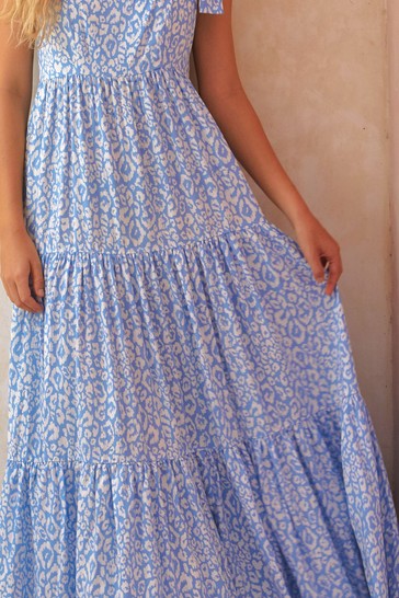 Aspiga Blue Tabitha Maxi Dress