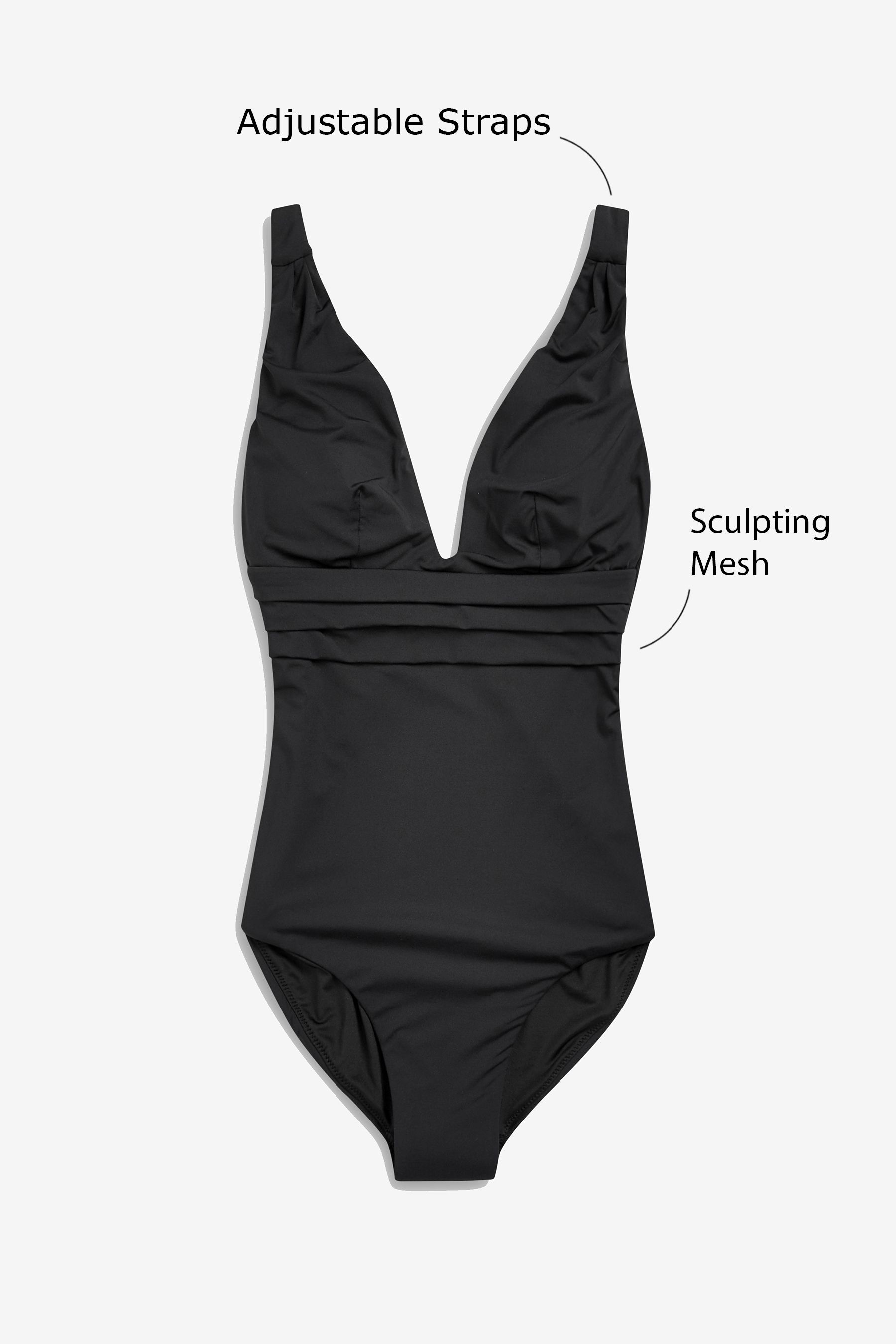 Plunge Tummy Control Swimsuit