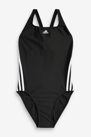 adidas SH3.RO Classis 3 Stripe Swimsuit