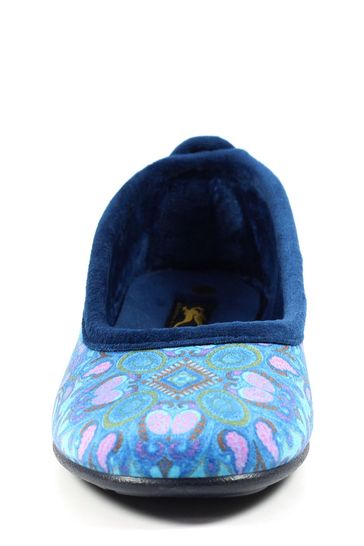 Lunar Blue Meribel Pump Slippers