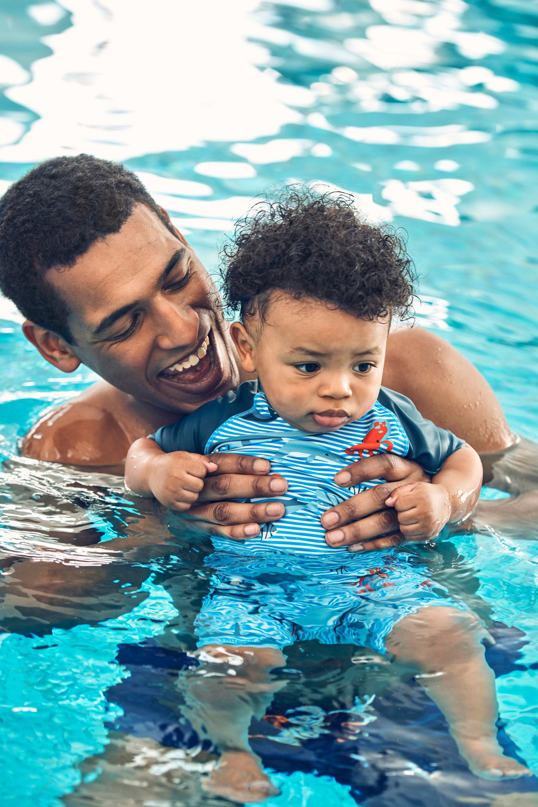 Sunsafe Swimsuit And Hat (3mths-7yrs)