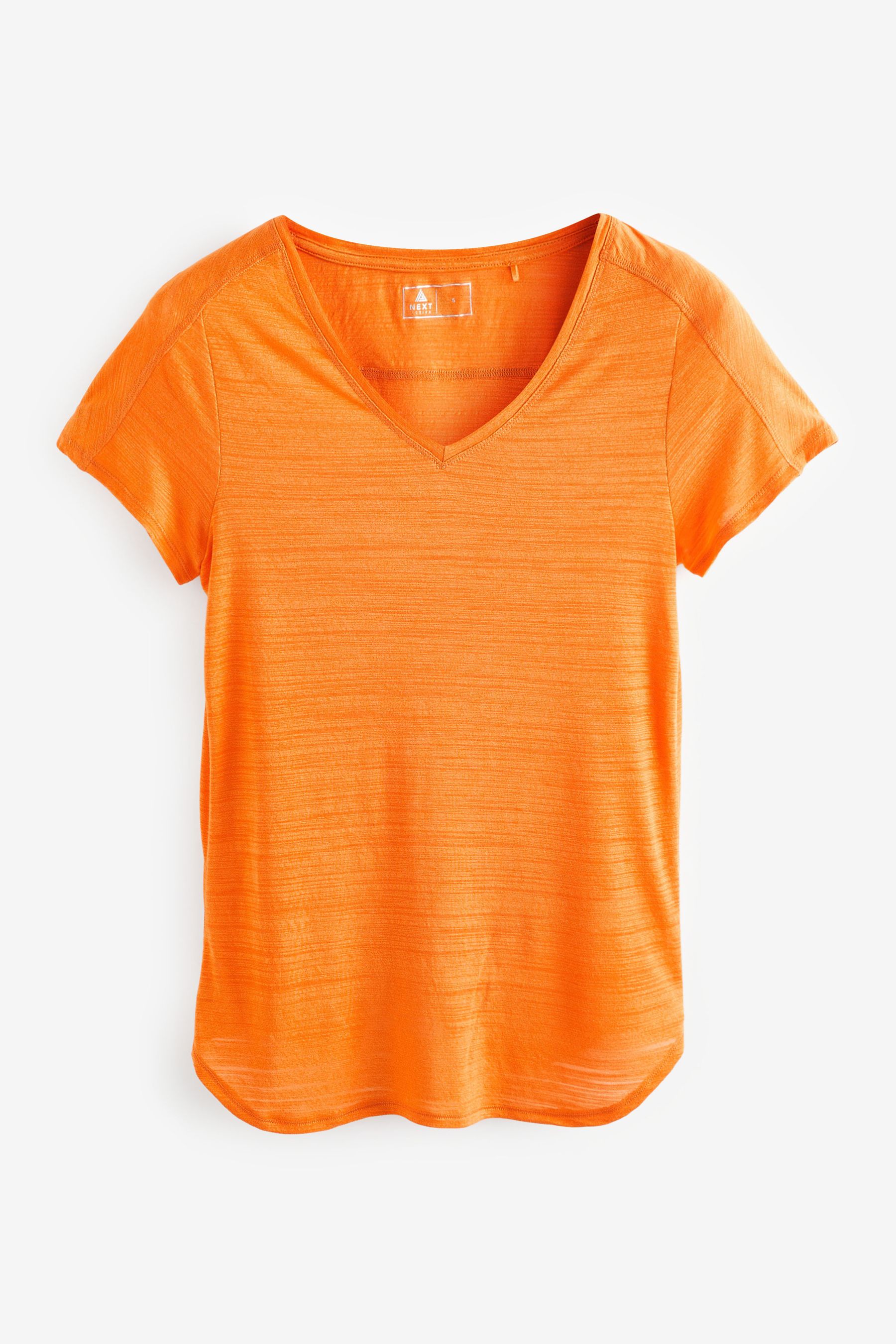 Next Active Sports Short Sleeve V-Neck Top Regular