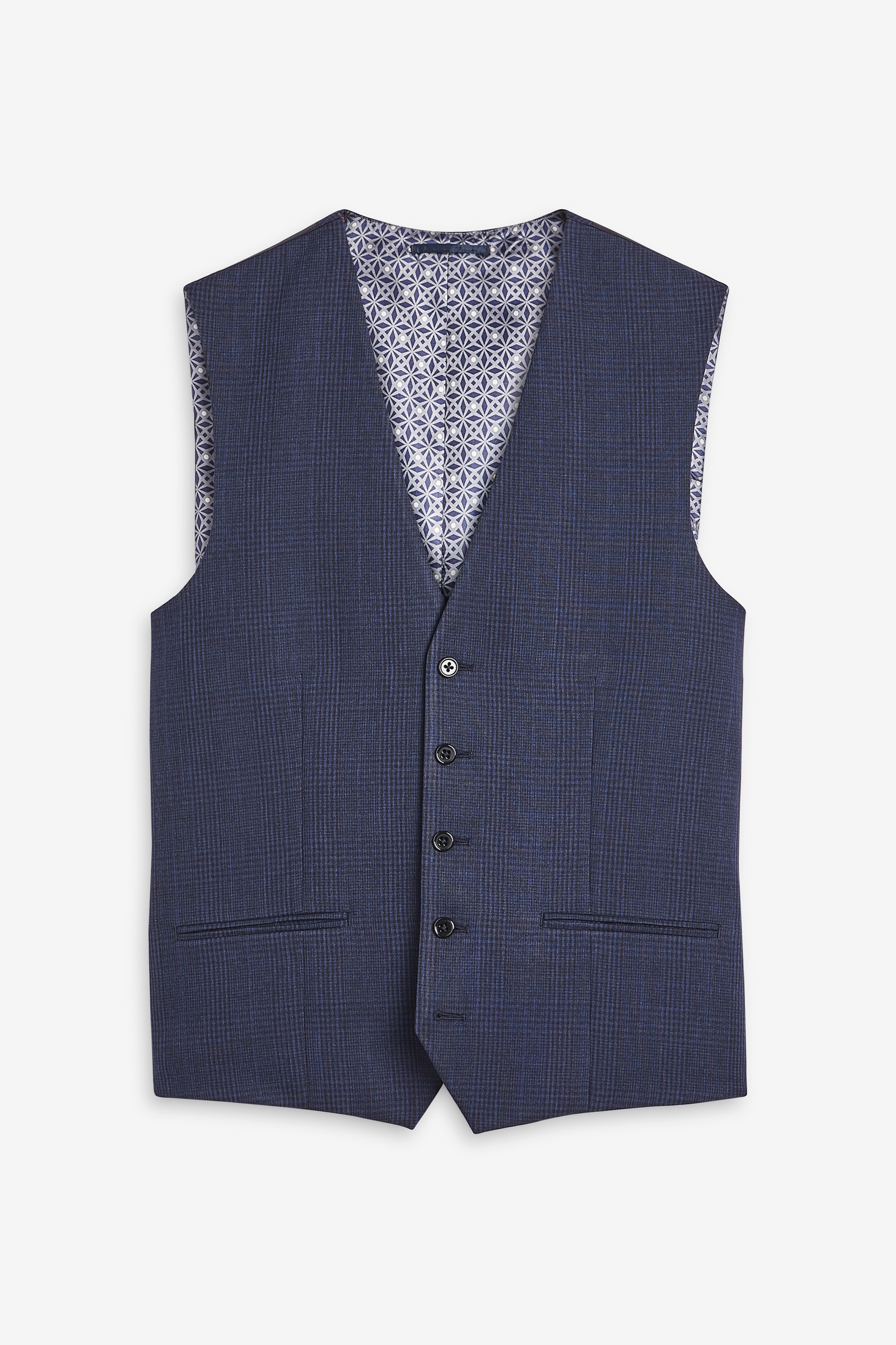 Check Suit: Waistcoat