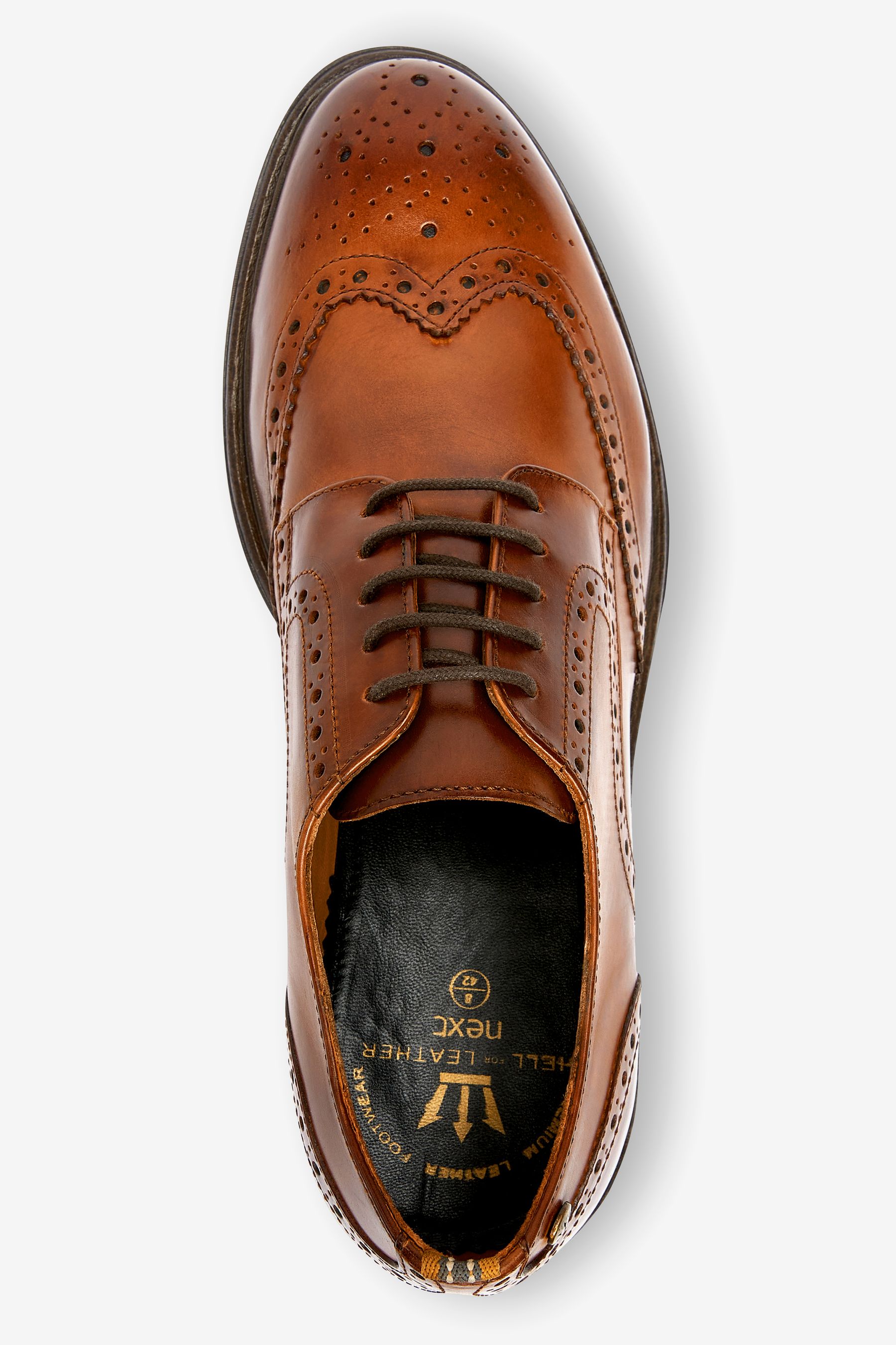 Leather Brogue Shoes