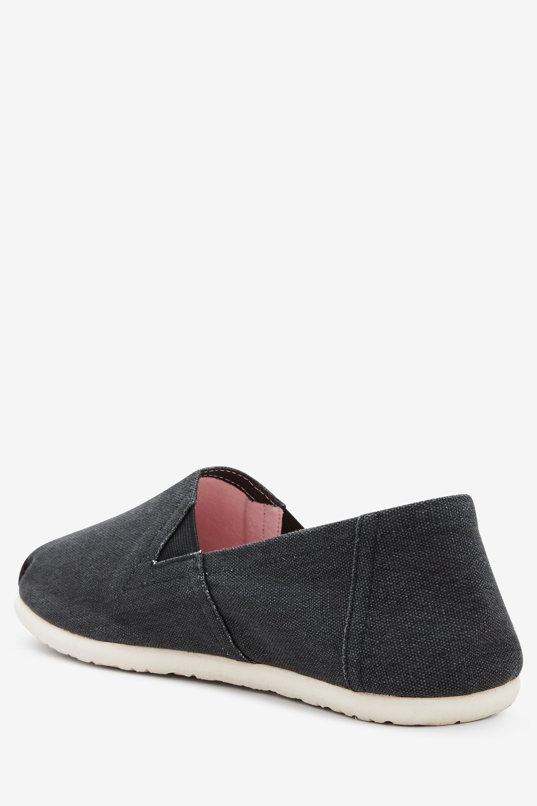 Canvas A-Line Slip-Ons