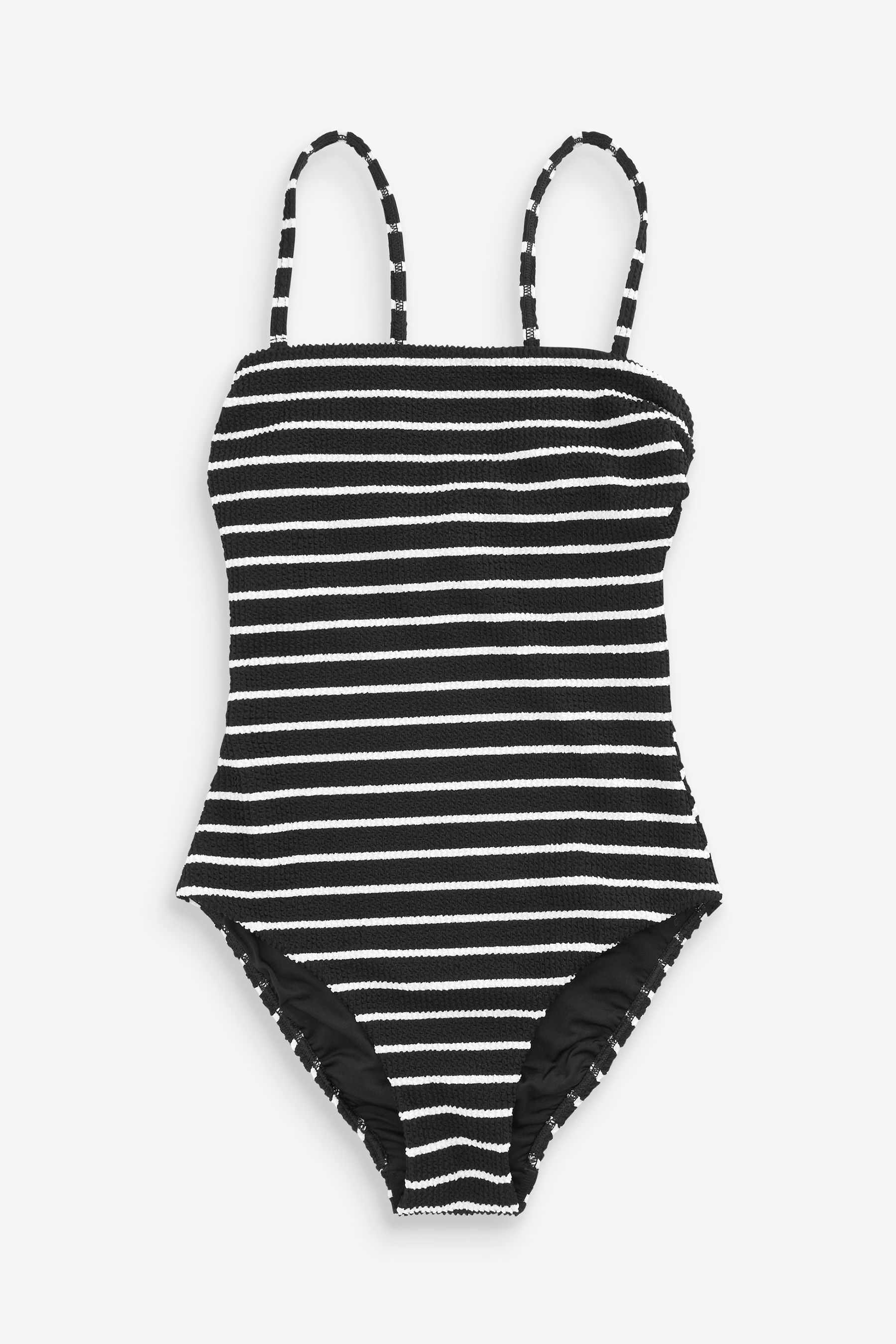 Crinkle Bandeau Boobtube Swimsuit