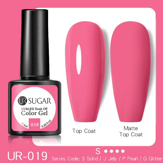 UR SUGAR 7.5 مللي الأزرق الأرجواني الظلام طلاء أظافر جيل ملون طويل الأمد الهجين ل قاعدة MatteTop معطف نقع قبالة UV LED مسمار الفن هلام