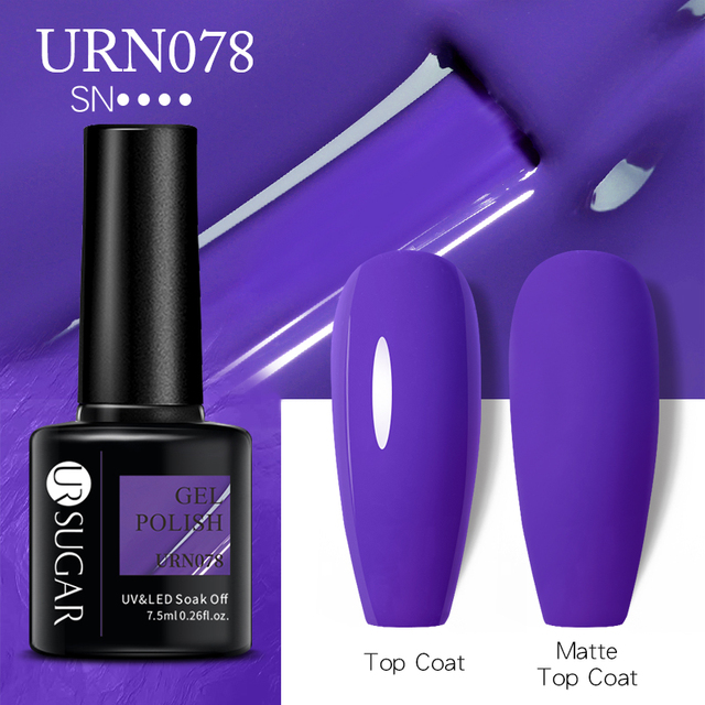 UR SUGAR Thermal Nail Polish Shiny Sequins Effect Color Change Gel Varnish All For Manicure Nails Art UV Semi Permanent Gelak