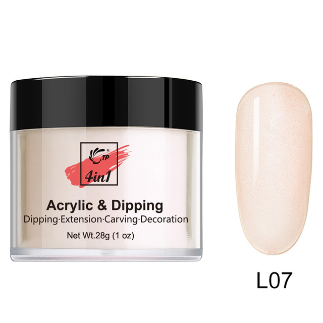 TP - Long Lasting Nail Dipping Powder, 28g, Acrylic, Without Lamp, Manicure System, Natural Drying