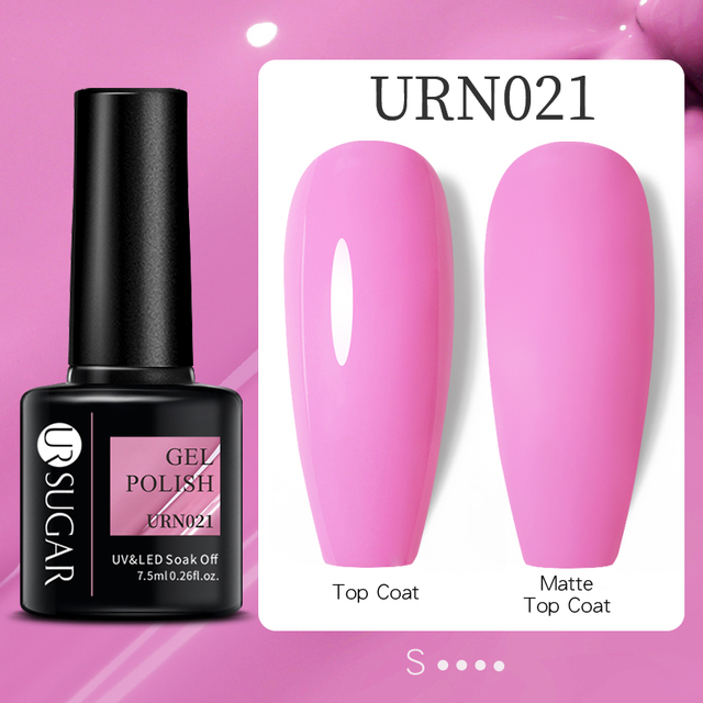 ur sugar 7.5ml luminous gel nail polish glow in the dark color semi permanent soak off uv varnish gel fluorescent nails art