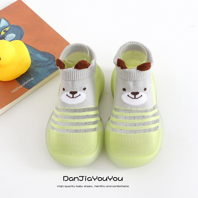 Children's Sock Shoes Summer Hollow Out Cartoon Anti-Skidding Baby Girl Outdoor Shoes Baby Boys Shoes First Walking Shoes 2022