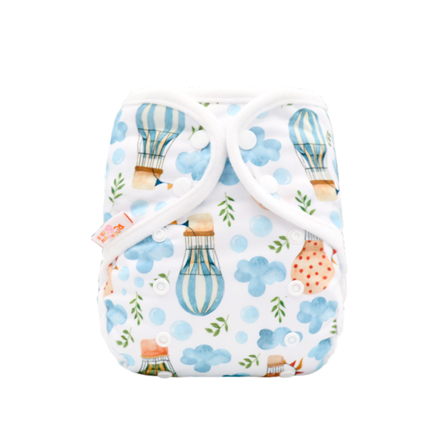 Rainbow Iris Rainbow Cloth Diaper Cover One Size Flat Fit All 3-15kg