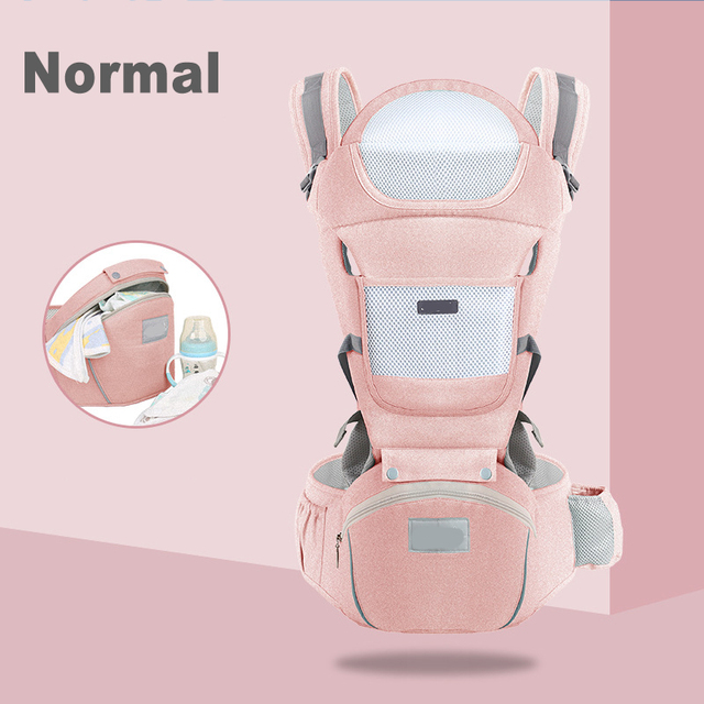 Baby Carrier Baby Bra from 0-48 Months Comfortable Carrier for Newborn Babies Seat Fits on the Waist