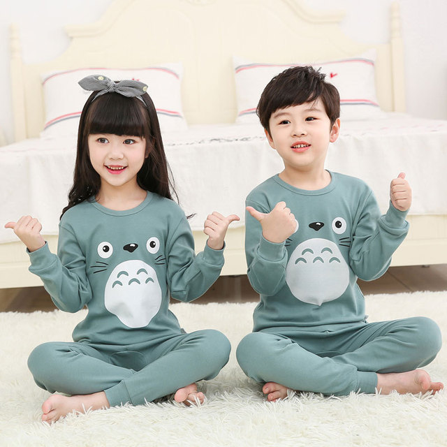 Boys Dinosaur Pajamas Children Sleepwear For 6 8 10 12 Years Kids Pajamas 100 Cotton Animal Cartoon Homewear Pajamas Suits