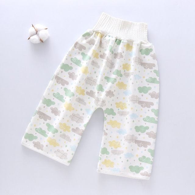 Baby Diaper Skirt Infant Training Pants Cloth Diaper Kids Nappy Pants Skirt Leakproof Crib Potty Training Pants