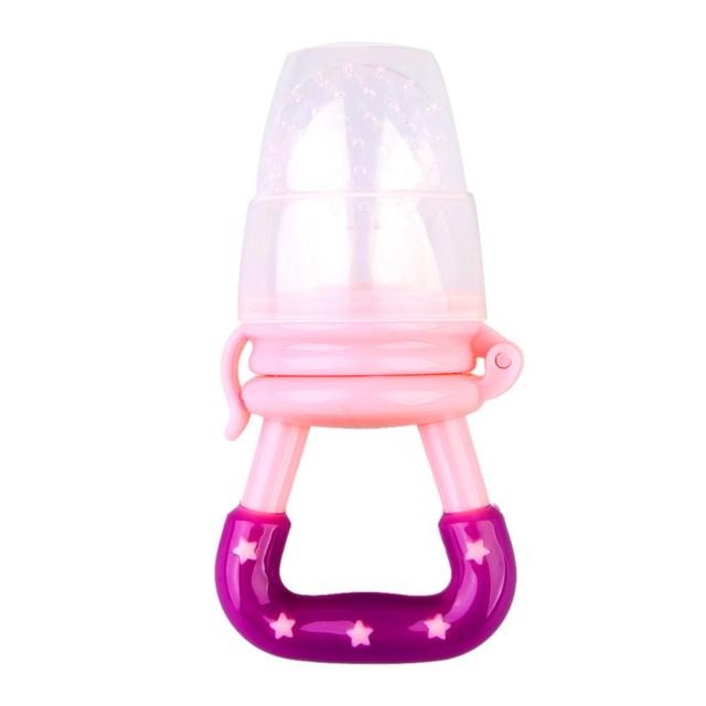 3 in 1 Baby Nipple Fresh Food Fruit Milk Feeding Bottles Nibbles Learn Feeding Drinking Water Straw Handle Teething Pacifier