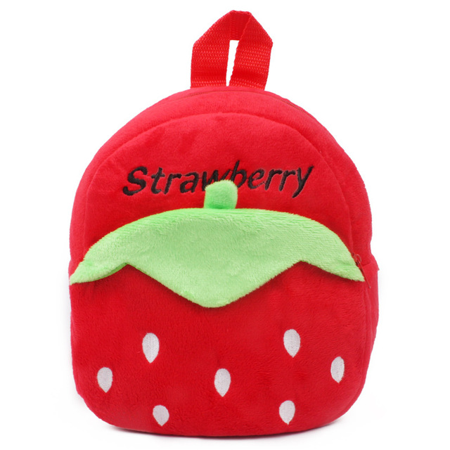 Baby Plush Backpack Cute Kindergarten Backpacks For Kids Boy Girl 3D Cartoon Animal Baby Bags 0-4 Years Children Book Bag