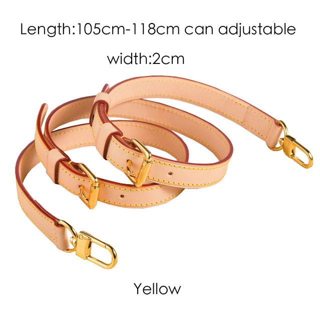 Genuine Leather Bag Strap High Quality Shoulder Strap Bag Accessories Narrow Bag Strap Hot Fashion Shoulder Bag Parts