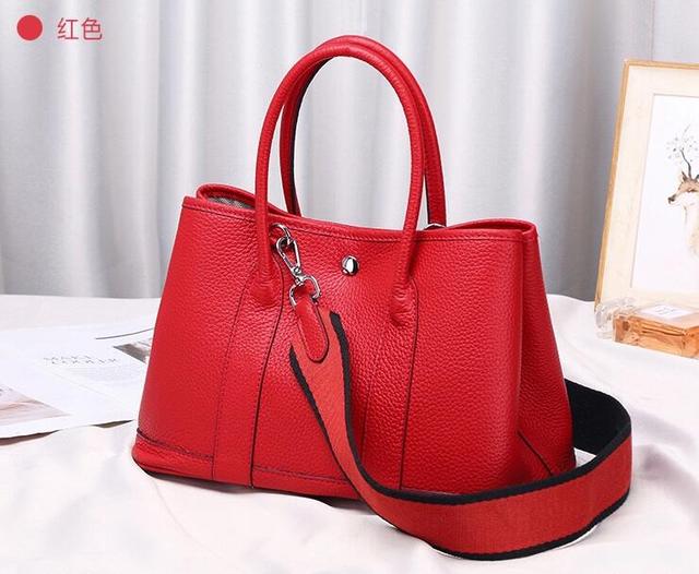 2020 100% Genuine Leather Luxury Women Tote Bag Famous Brand Garden Party Handbag Cowhide Bag Lady Classic Shoulder Bag