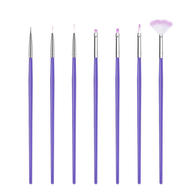 7/15pcs nail brush pen 12 different sizes nail glue phototherapy pen suitable for professional salon or home use gel nail brush