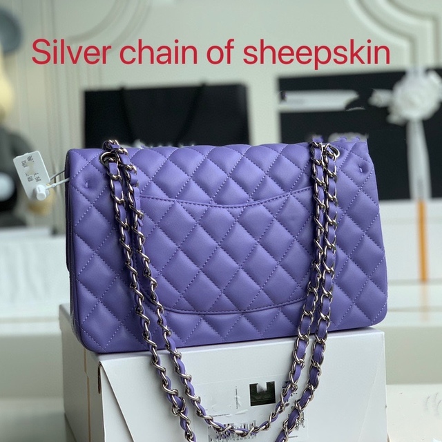 Top quality caviar leather leather handbag 2022 shoulder bag designer chain bag ladies crossbody fashion handbag